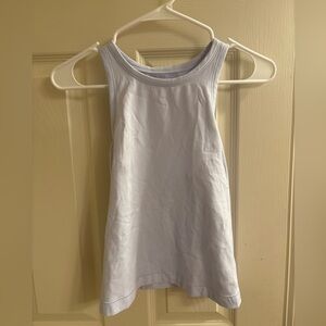 Lululemon align waist length light purple top